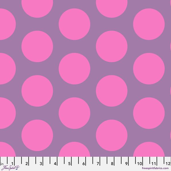 Tula Pink Roar! fabric: Dinosaur Eggs Mist