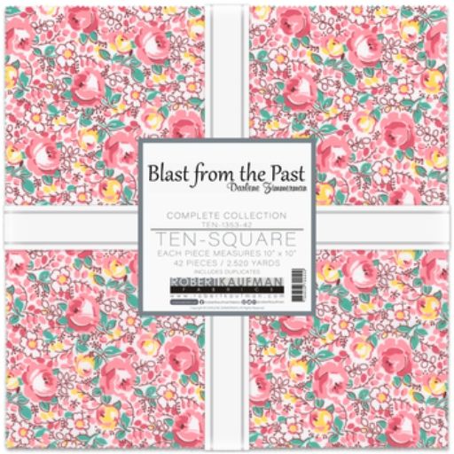 Blast from the Past Ten Square Fabric Pack