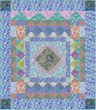 Cottage Garden Quilt Kit