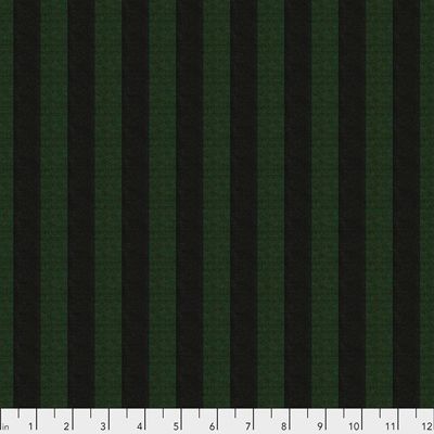 Kaffe Fassett Fabric: Shot Cotton Stripes Wide Kiwi (per 1/4 metre)