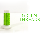 Green Sewing Threads