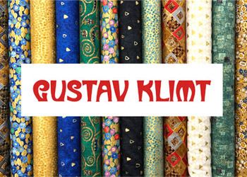 Gustav Klimt Fabrics - Robert Kaufman