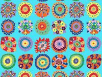 Kaffe Fassett Collective Carpet Cookies Fabrics