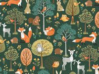 Woodland Creatures Fabrics