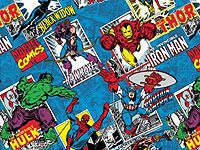 Superheroes Fabrics