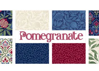 Pomegranate Fabrics from Northcott fabrics