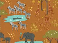 Wild Animal Fabrics