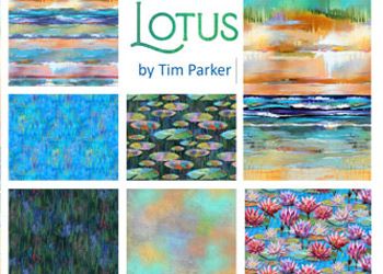 Lotus fabrics from Northcott Fabrics