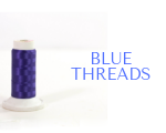 Blue Sewing Threads