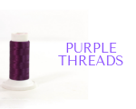 Purple Sewing Threads