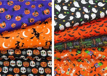 Haunted House fabric from Michael Miller