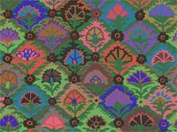 Kaffe Fassett Collective Step Flower Fabric