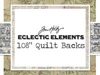 Eclectic Elements 108 Quilt Backs