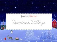 Tomten's Village Christmas Fabrics from Lewis & Irene