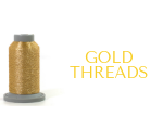 Gold Sewing Threads