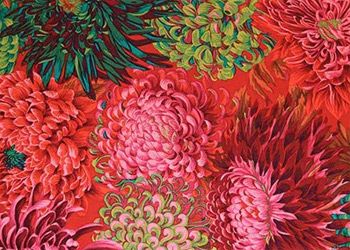 Kaffe Fassett Collective Japanese Chrysanthemum Fabrics