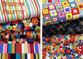 Modern Palette fabrics by Michael Miller