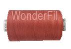 Konfetti Thread: 50wt 3 ply 100% Cotton. 1000m Spool Drab Rose