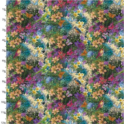 Princess Dreams fabric: Princess Garden