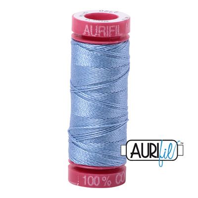 Aurifil 12 Cotton Thread 2720 Light Delft Blue