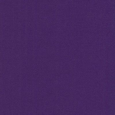 Kona Purple Cotton Solid Patchwork Fabric: (per 1/4 metre)