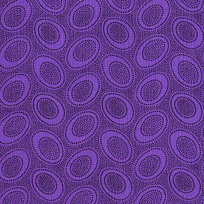 Kaffe Fassett Fabric Aboriginal Dots Periwinkle (per 1/4 metre)