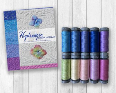 Aurifil 28 Weight Thread Pack Hydrangea by Sheena Norquay