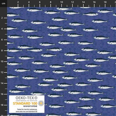 Sea the Good Things fabrics: Pilchards