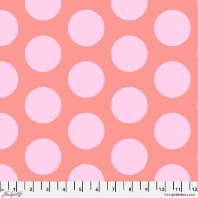 Tula Pink Roar! fabric: Dinosaur Eggs Blush