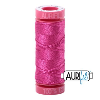 Aurifil 12 Cotton Thread 4020 Fuchsia