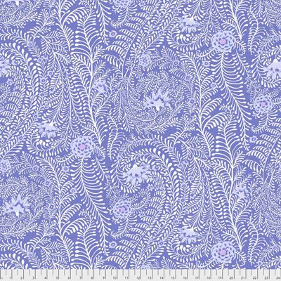 Kaffe Fassett Fabric Ferns Periwinkle (per 1/4 metre)