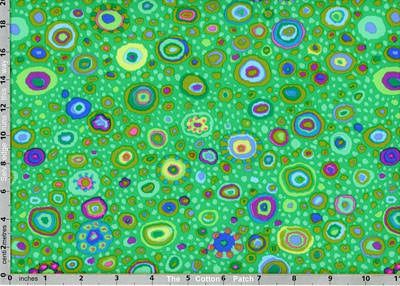 Kaffe Fassett Roman Glass Emerald (per 1/4 metre)