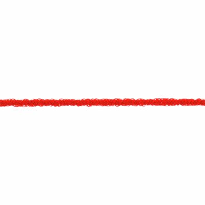 Fuzzy Elastic Cord: 2mm x 10m red