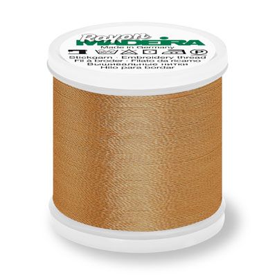 Madeira Rayon 40 Embroidery Thread 1126 Camel