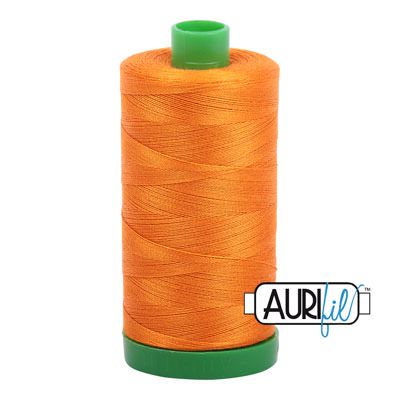 Aurifil 40 Cotton Thread 1133 Brilliant Orange