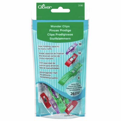 Clover Wonder Clips Assorted Sizes