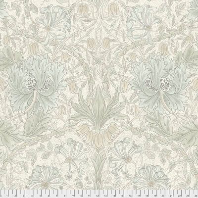 Pure Morris Mineral Fabric: Honeysuckle and Tulip Ivory (per 1/4 metre)