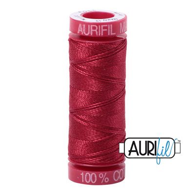 Aurifil 12 Cotton Thread 1103 Burgundy