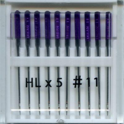 HLX5 Needles Size 11 for Janome 1600P Sewing Machine