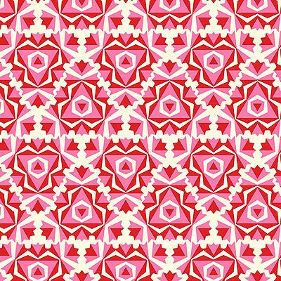 True Kisses fabric: Pursuit Red Hot (per 1/4 metre)