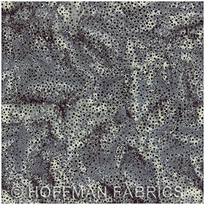 Hoffman Batik fabric: Bali Dots Teal (per 1/4 metre)