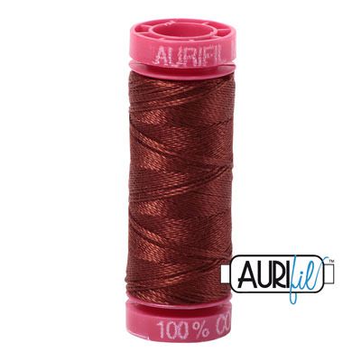 Aurifil 12 Cotton Thread 4012 Copper Brown