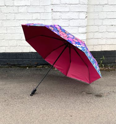 Kaffe Fassett Umbrella Row Flowers Magenta