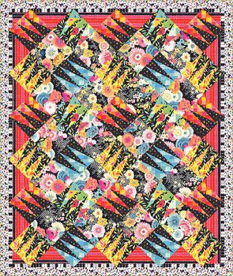 Fresh Picked Flower Basket Quilt Kit