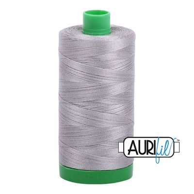 Aurifil 40 Cotton Thread 2620 Stainless Steel