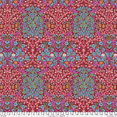 Kaffe Fassett x Morris & Co Fabric: Blackthorn Brown