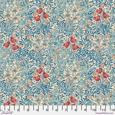 William Morris Emery Walker Fabric: Bower Indigo