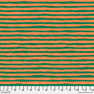 Kaffe Fassett Collective: Comb Stripe Green