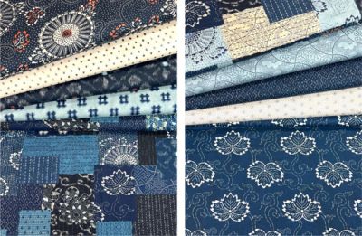 Indigo Blooming Fat Quarter Bundle