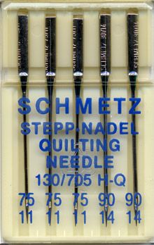 Schmetz Quilting Sewing Machine Needles Size 75/11 & 90/14